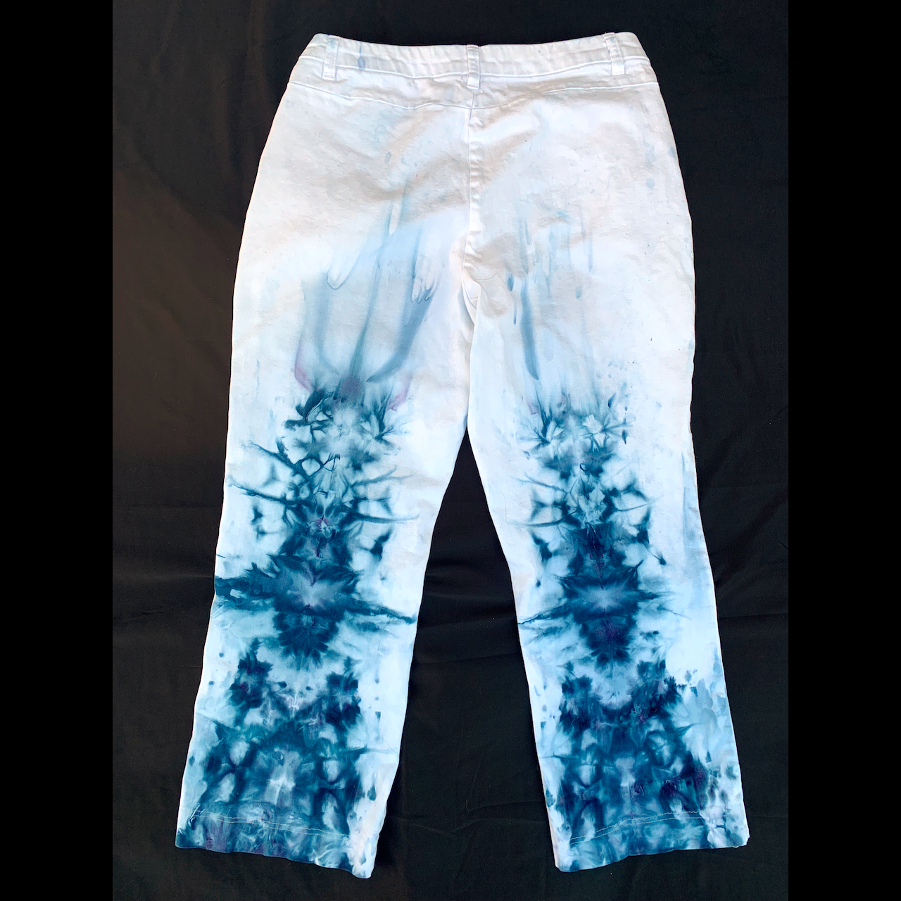 Indigo Rorschach | Pants | 32” waist