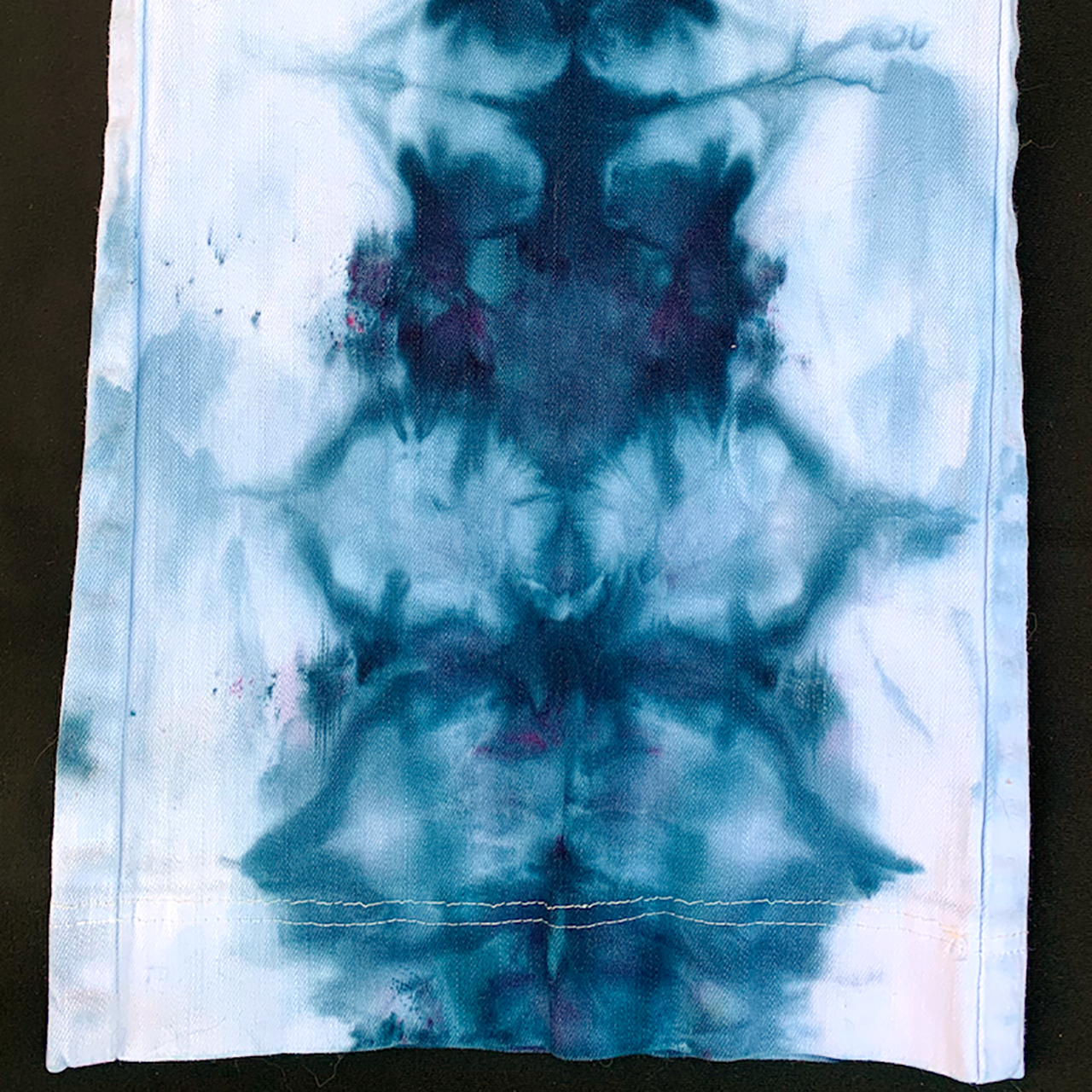 Indigo Rorschach | Pants | 32” waist