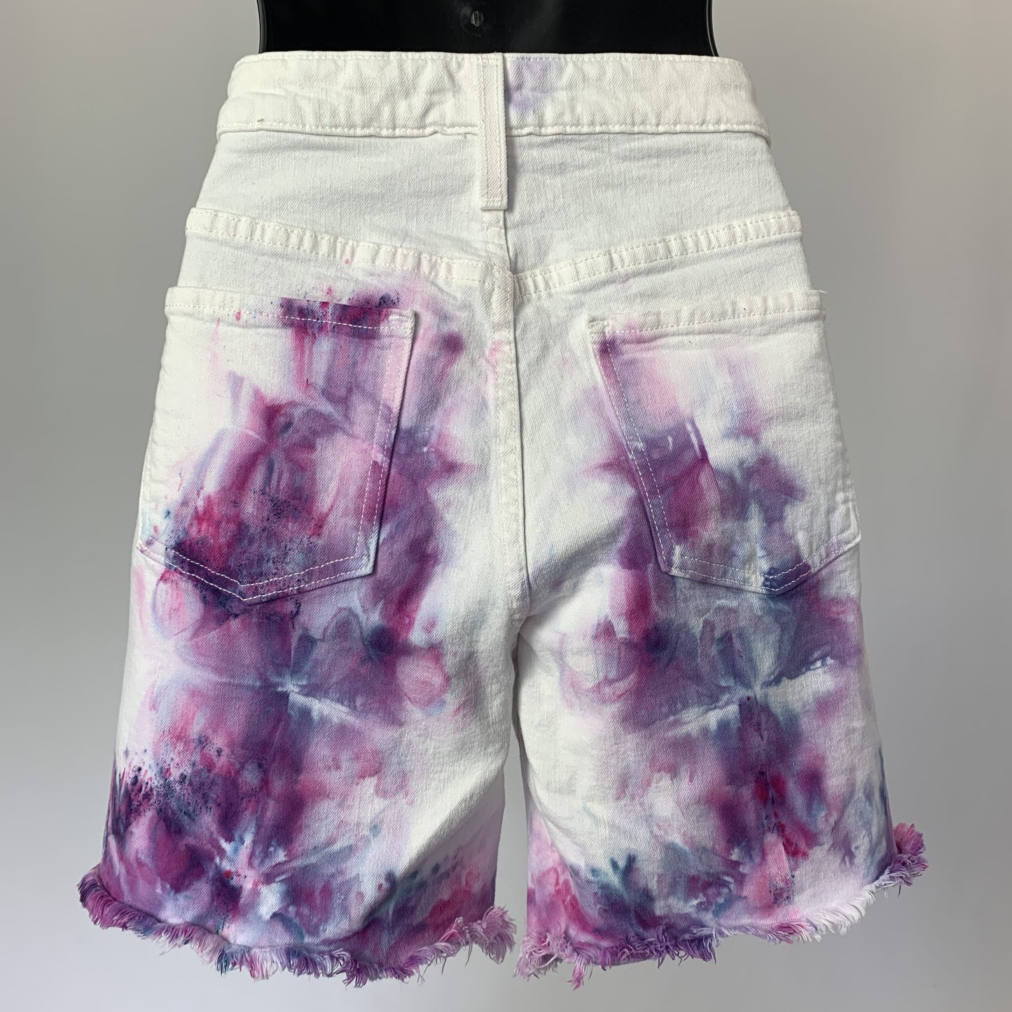 Berry Magic | Stretch jean shorts | 29” waist