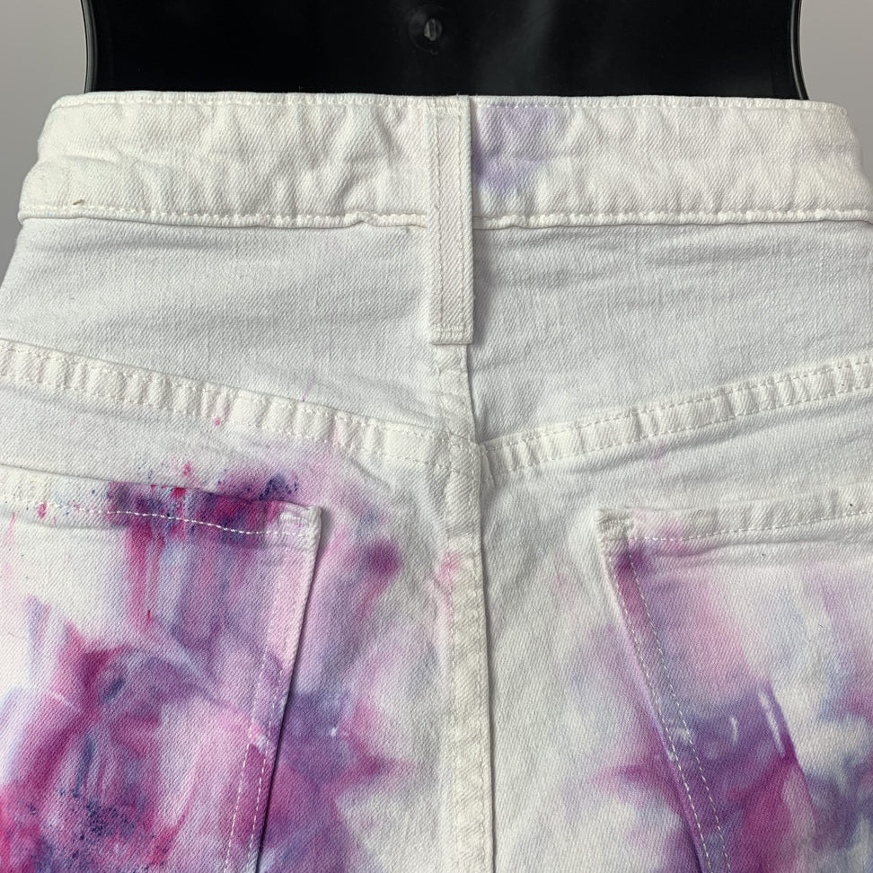 Berry Magic | Stretch jean shorts | 29” waist
