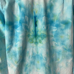 Cerulean Lotus Mandala Transmission | Dress shirt | 46” chest