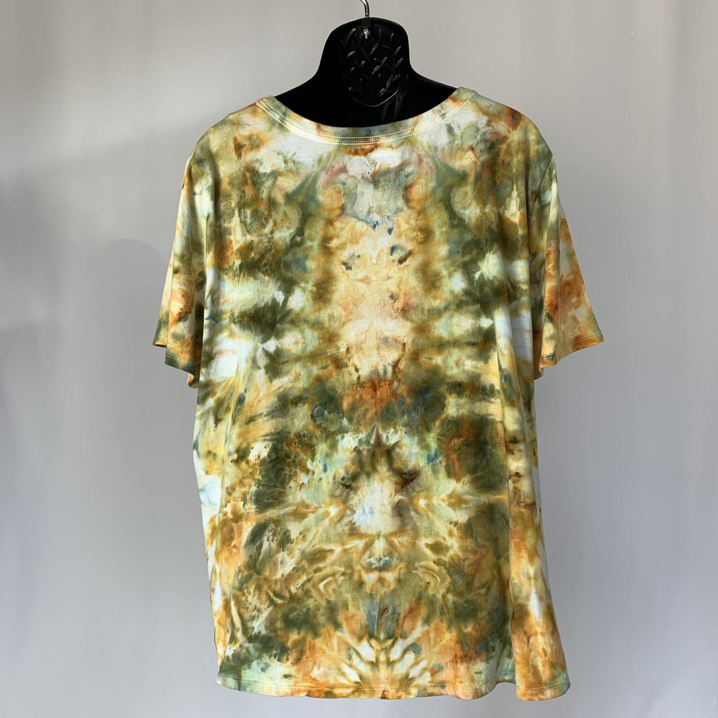 Golden Fractal Forest Spirit | T-shirt | 54" chest
