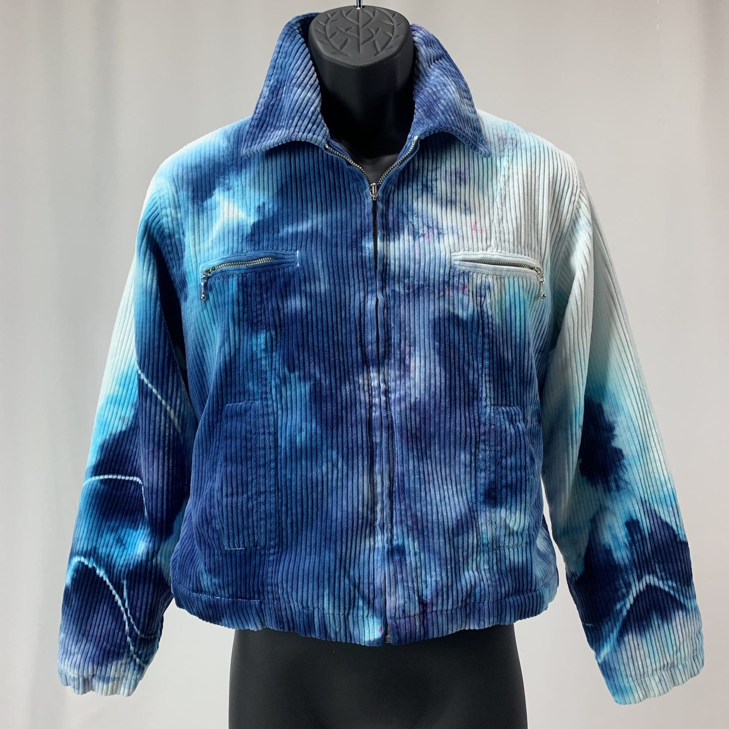 Deep Space Blues | Quilted Corduroy Jacket | 42” chest