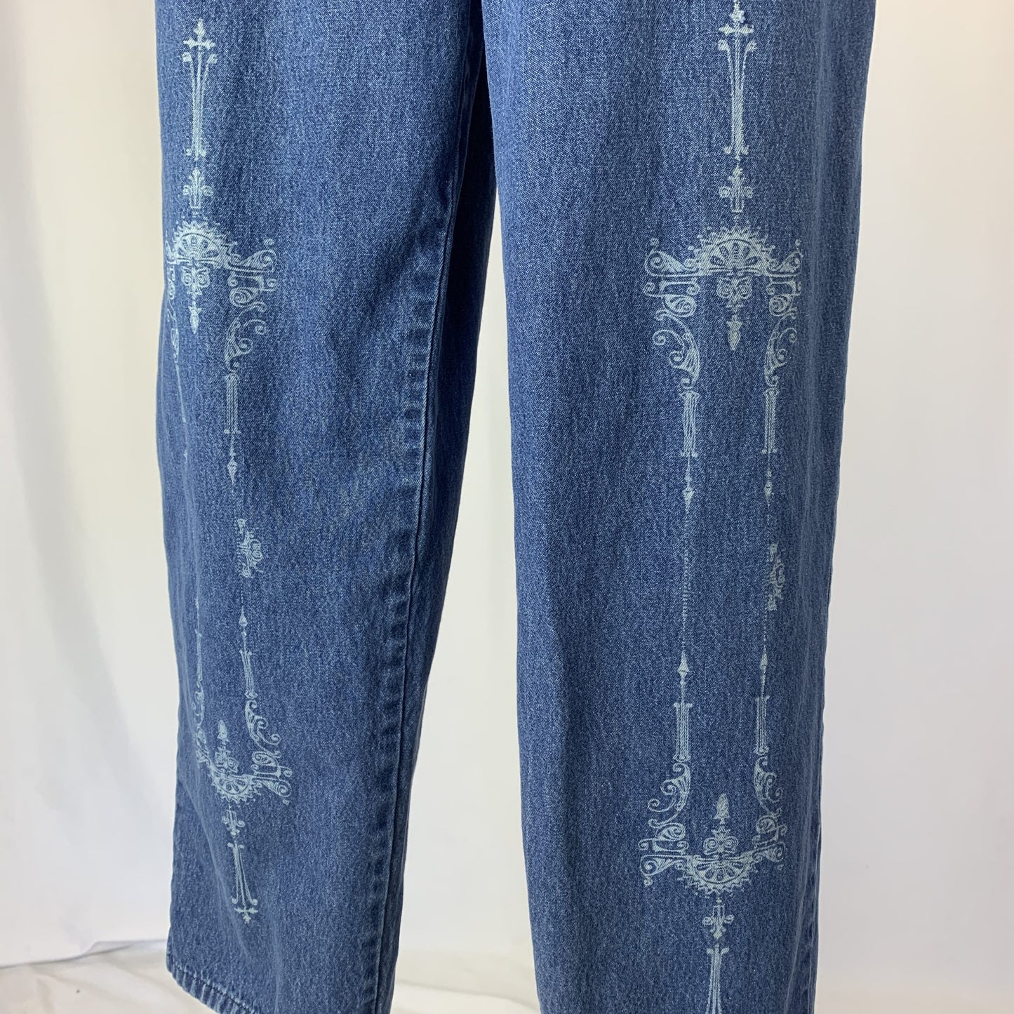 Long Gorgeous Ornate Filigree | Jeans | 36-40” waist