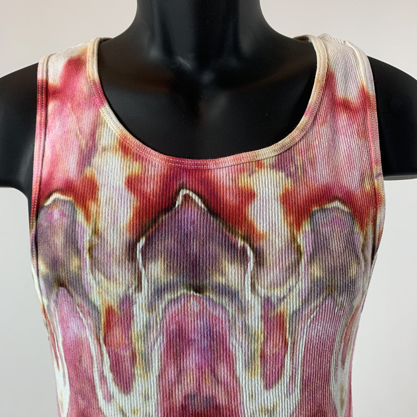 Red Flames | Tank top t-Shirt | 30+" chest
