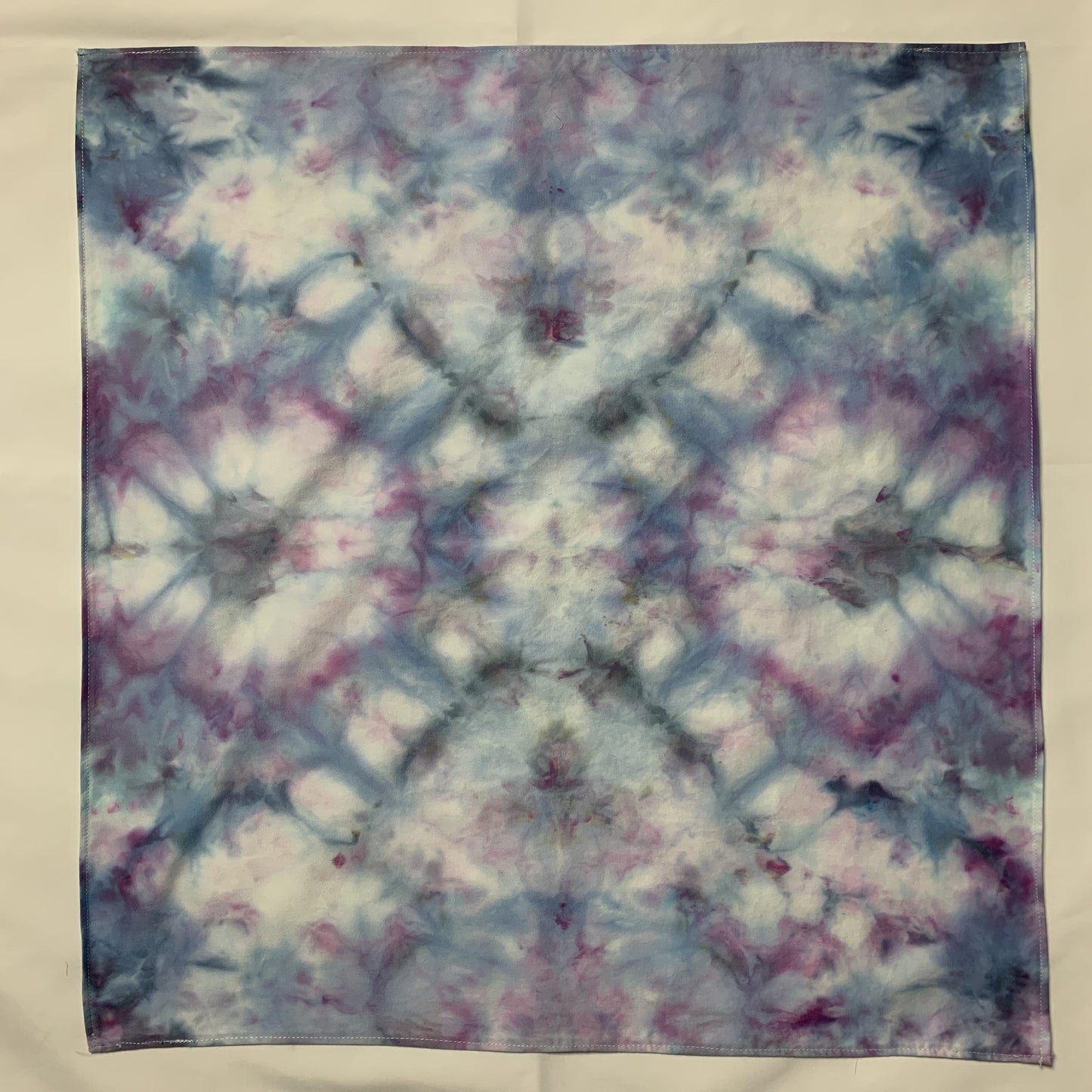 Blue and Purple Spirit | Bandana/Scarf | 20.5"x21.5"