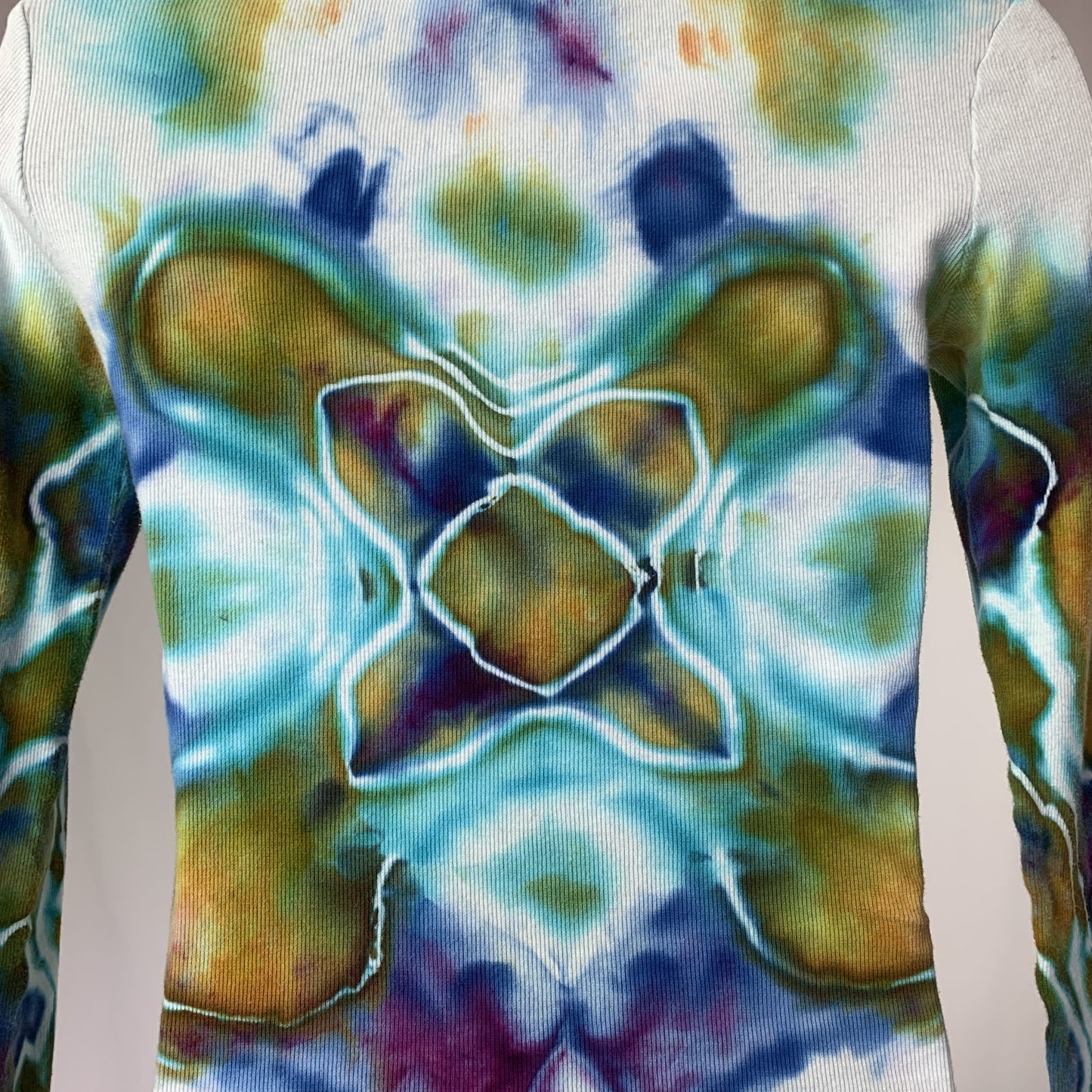 Olive, Teal, and Purple Portal | T-shirt | 34" chest