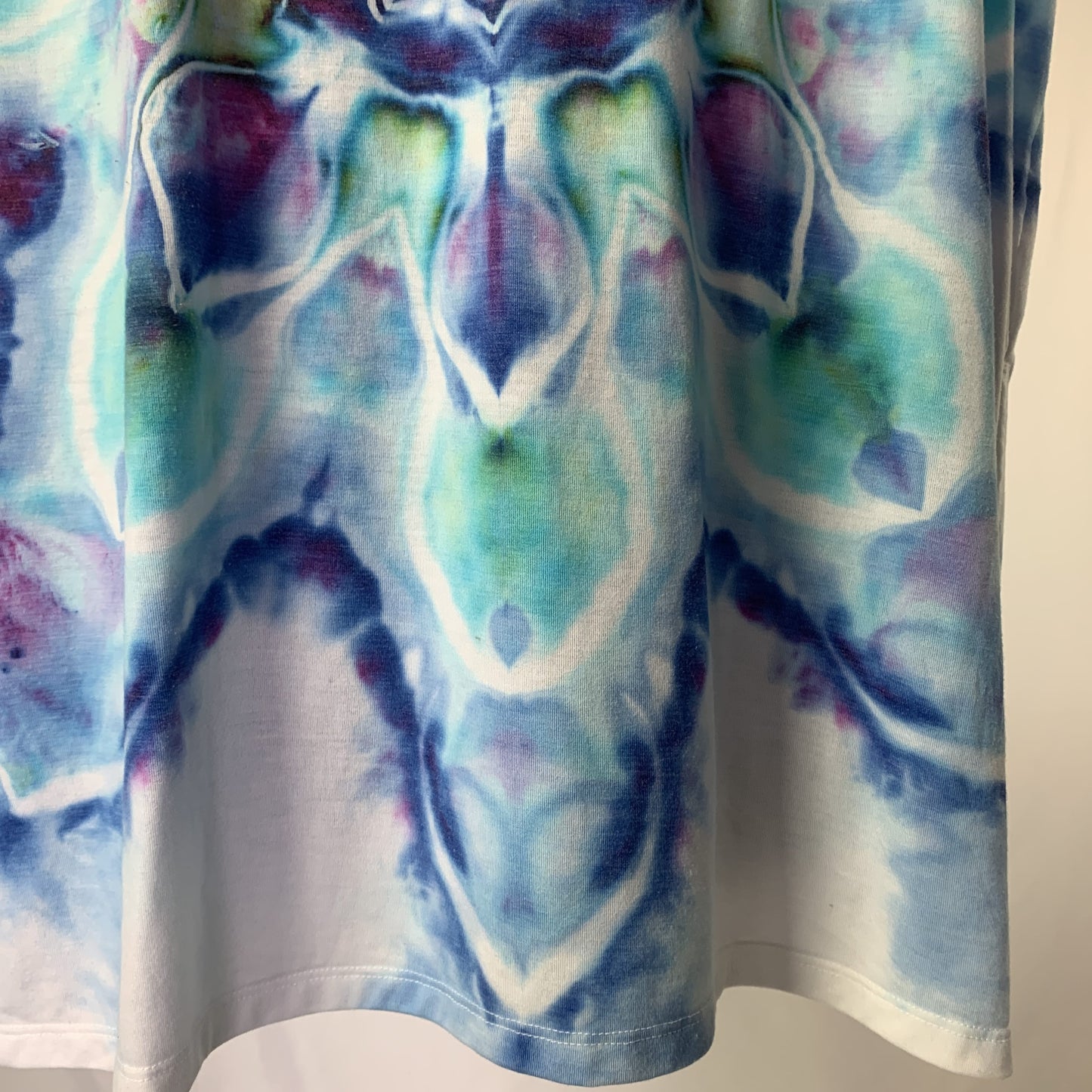 Purple and Teal Mandala | T-shirt | 46" chest