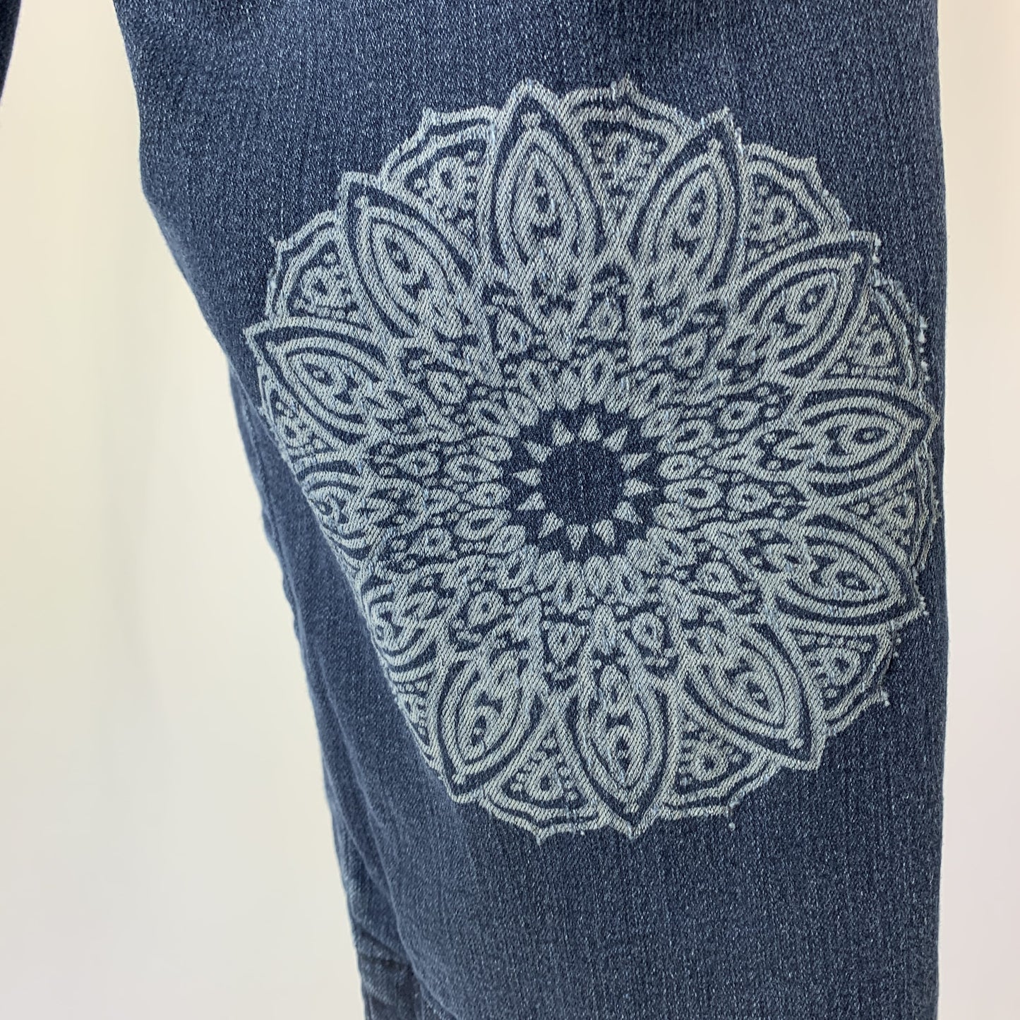 Star and Flower Mandalas | Jeans | 38” waist