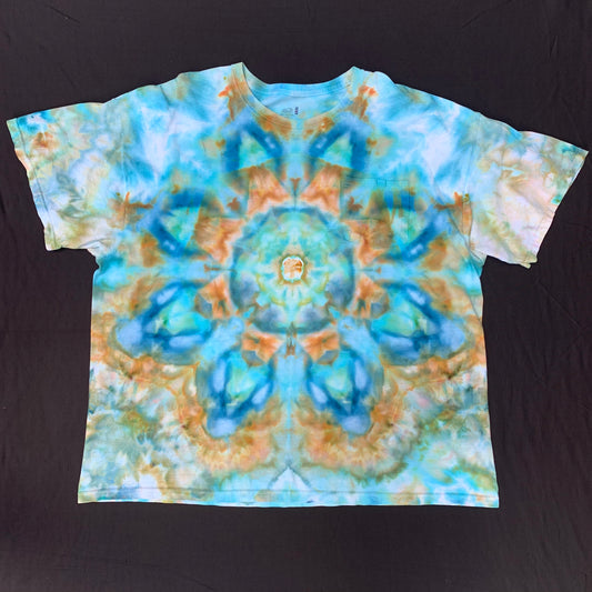 8 Pointed Turquoise Star | T-shirt | 54" chest